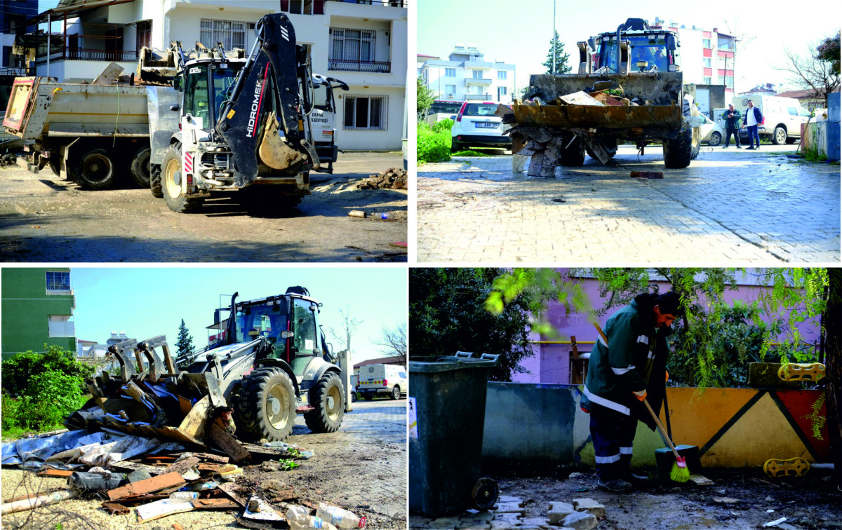 “DEFNE’DE TEMİZLİK HİZMETLERİ ARALIKSIZ SÜRÜYOR