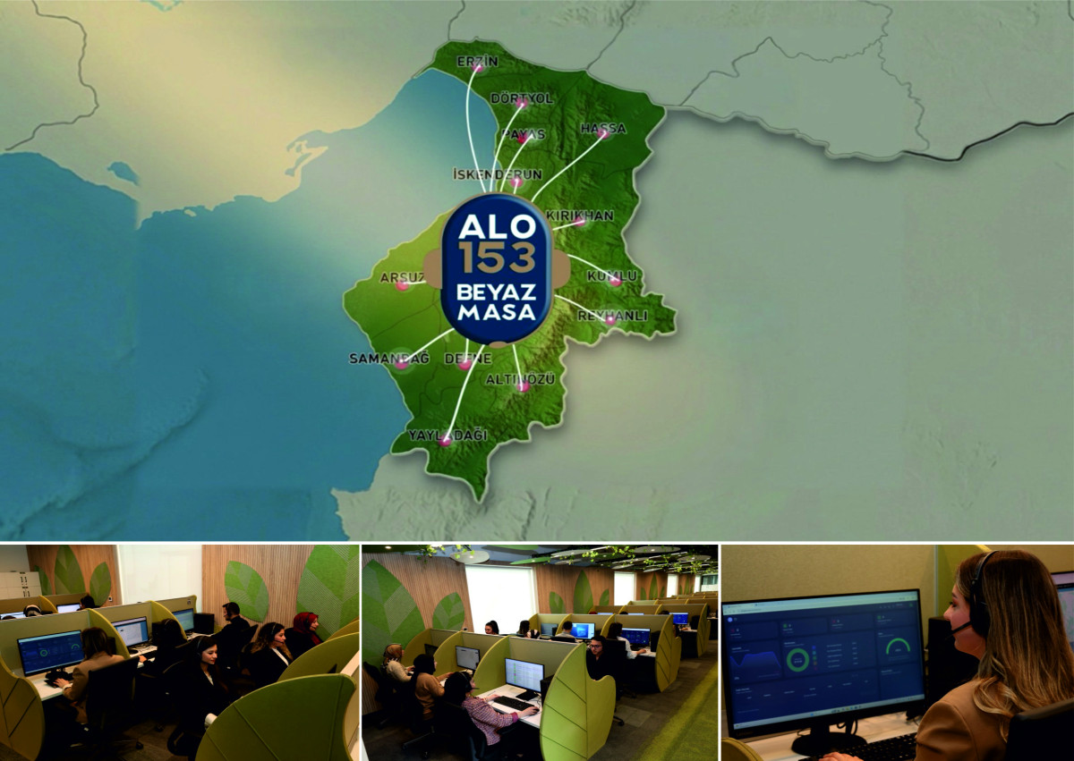 “ALO 153” BİR TELEFONLA TÜM HATAY’A ÇÖZÜM SUNUYOR