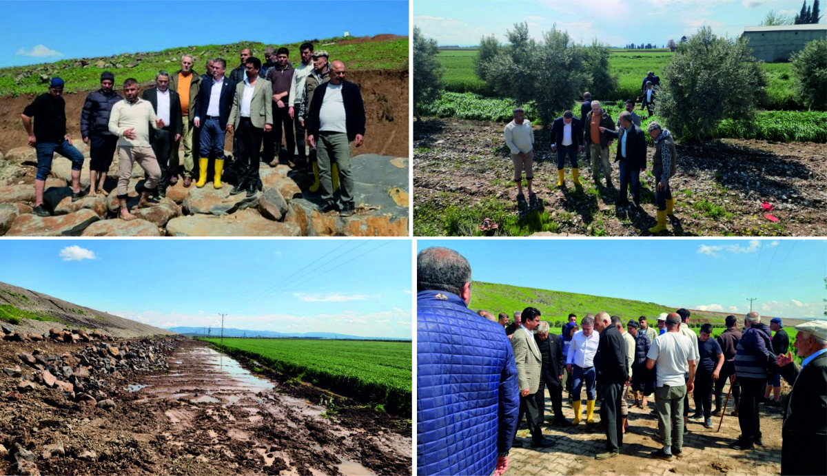 Mv. MULLAOĞLU; REYHANLI BARAJI’na DİKKAT ÇEKTİ!