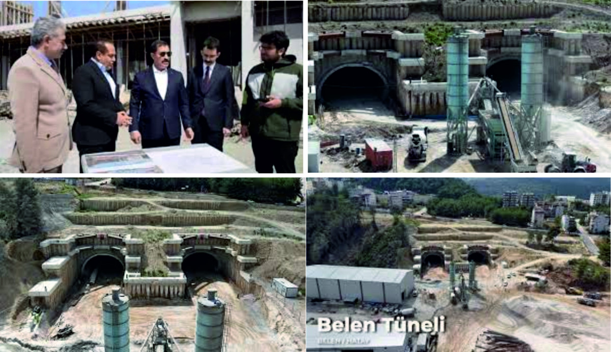 VALİ MASATLI BELEN TÜNEL SAHASINI İNCELEDİ