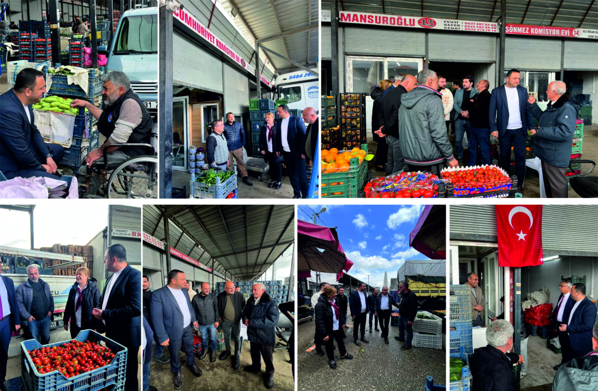 CHP ANTAKYA İLÇE ÖRGÜTÜ SAHAYA İNDİ