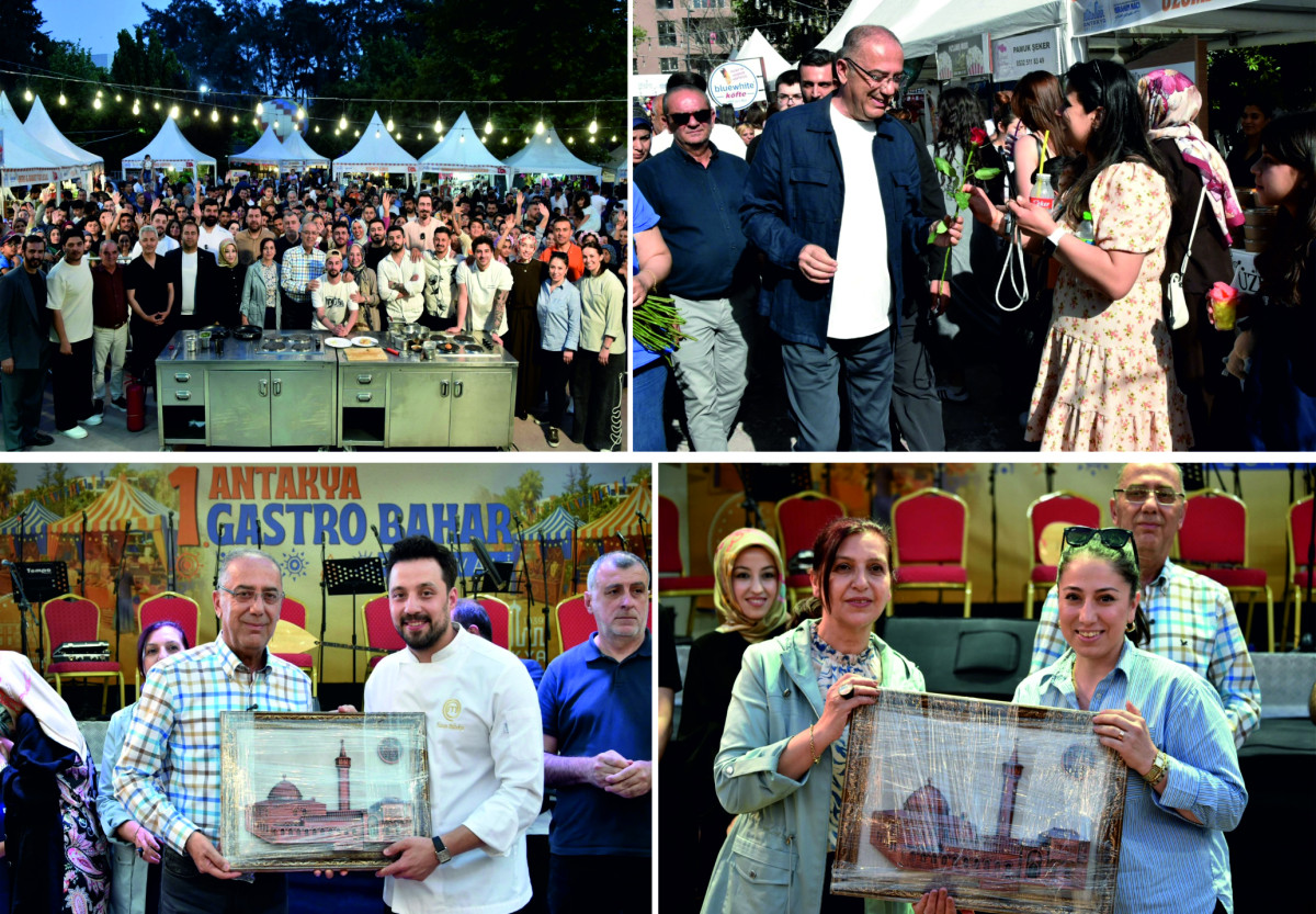 1.GASTRO BAHAR FESTİVALİ, SONA ERDİ