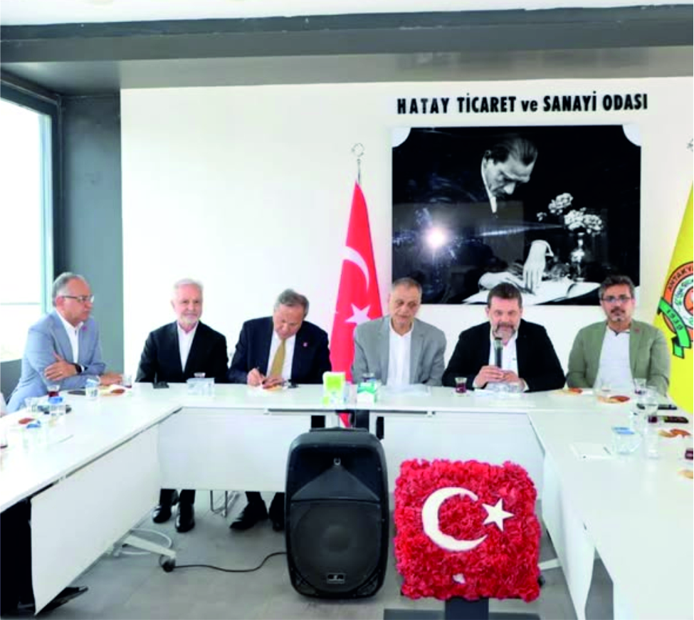 CHP İL BAŞKANLIĞI’ndan HTSO’ya ZİYARET
