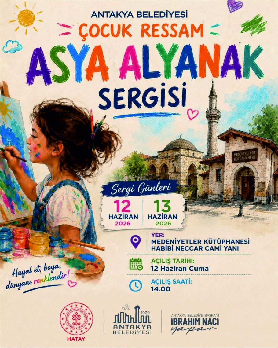 ÇOCUK RESSAM “ASYA ALYANAK” RESİM SERGİSİ