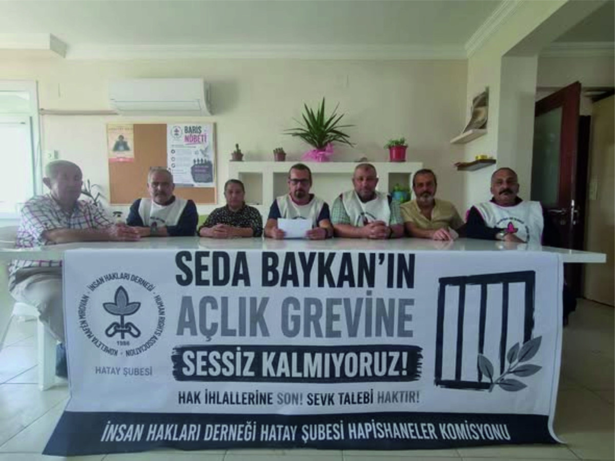İHD HATAY ŞUBESİ BASIN AÇIKLAMASI YAPTI