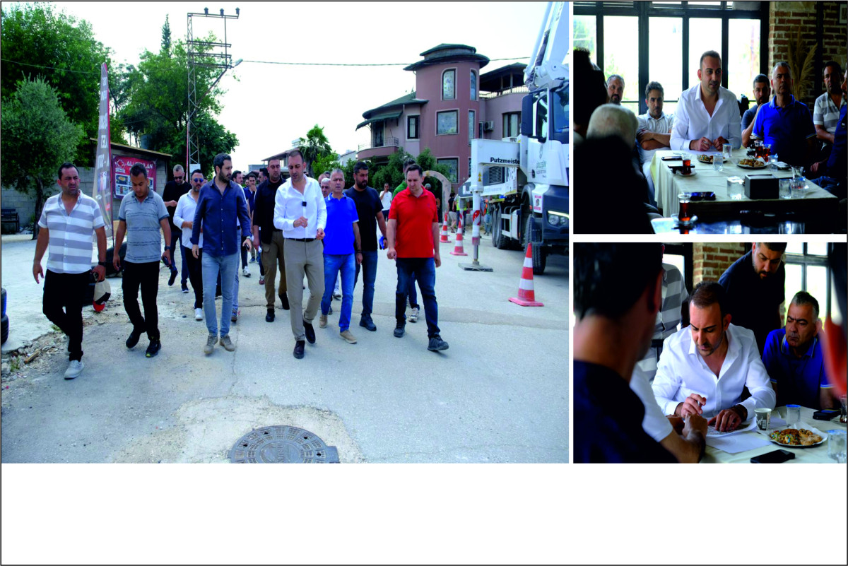 BAŞKAN ÖZGÜN, DEFNE’NİN YENİ PRESTİJ CADDESİ İÇİN STARTI VERDİ