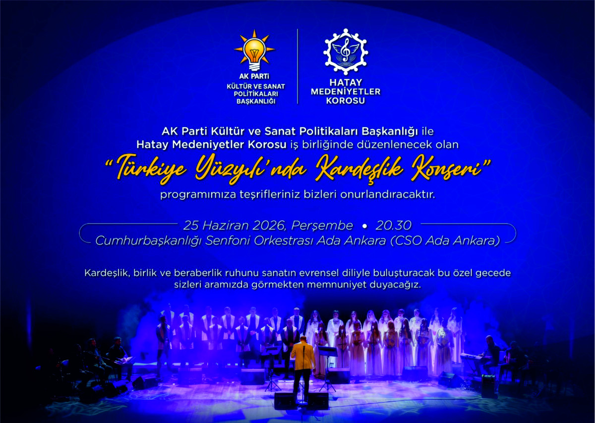 HATAY MEDENİYETLER KOROSU ANKARA’DA