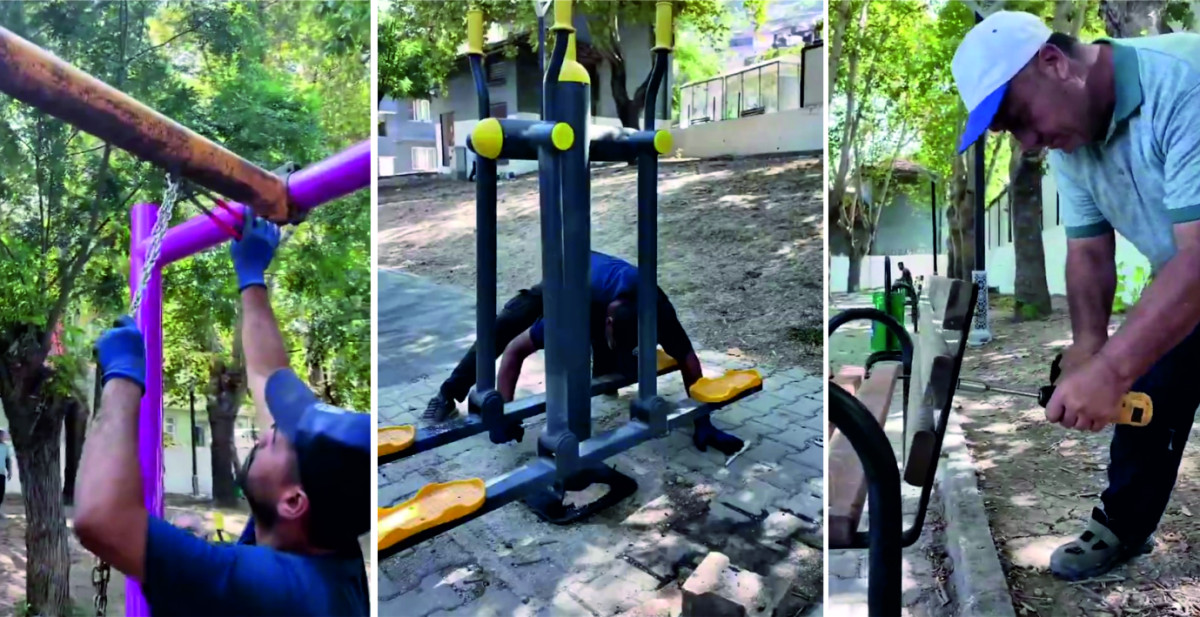 PARKLAR’da BAKIM VE ONARIM YAPILIYOR!