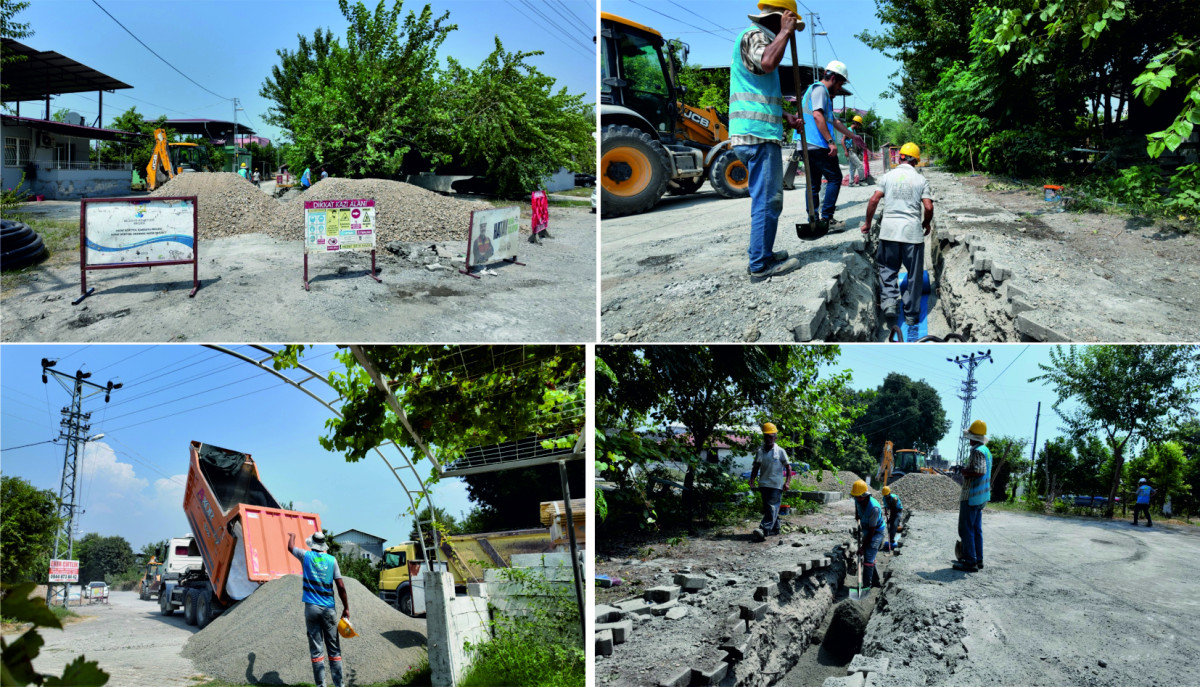 DÖRTYOL’DA 297 BİN M İÇME SUYU HATTI TAMAMLANDI