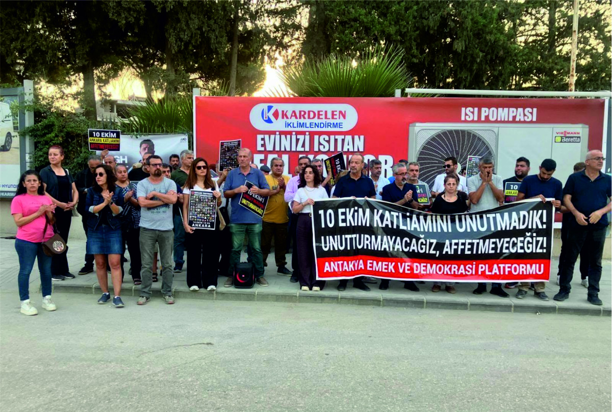 Antakya Emek ve Demokrasi Platformu: Emek, Barış, Demokrasi Talebinde Israrcıyız,