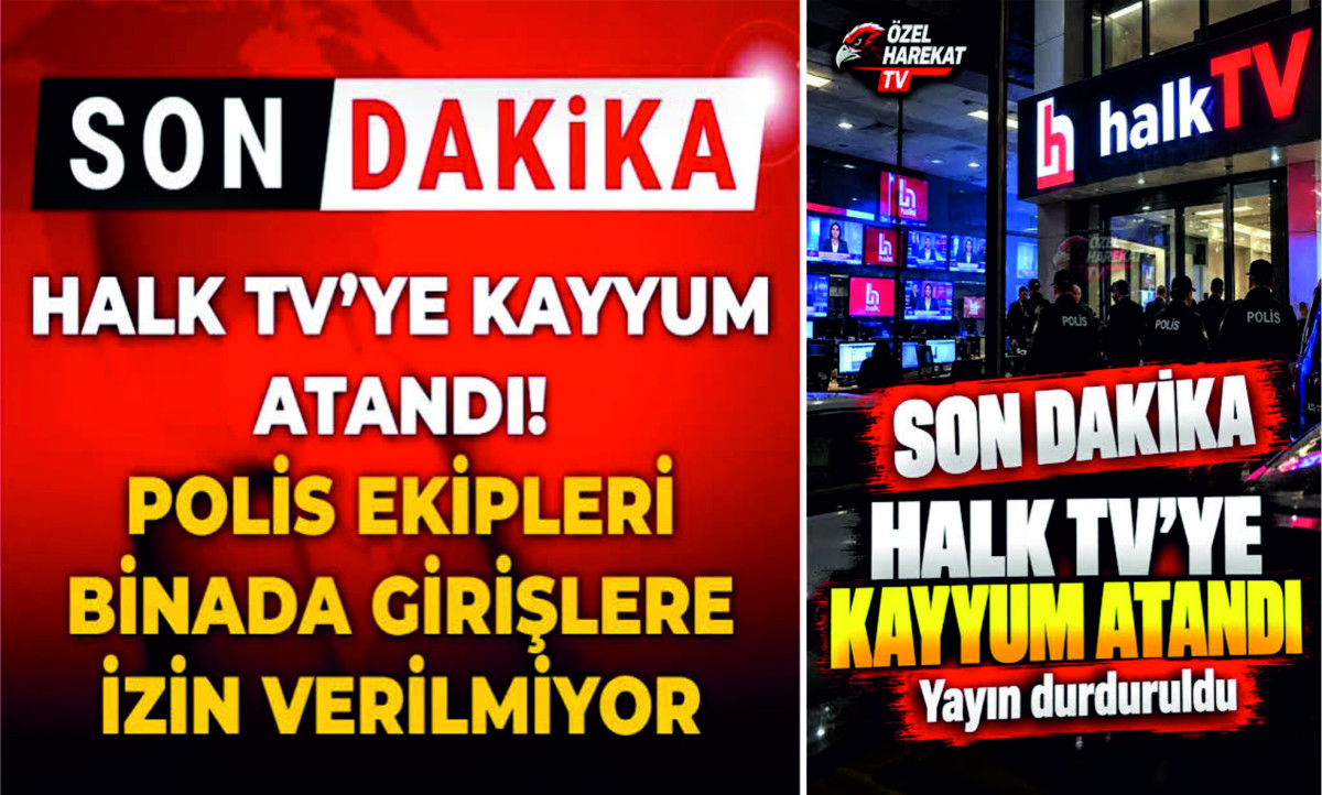 HALK TV’YE GECE BASKINI