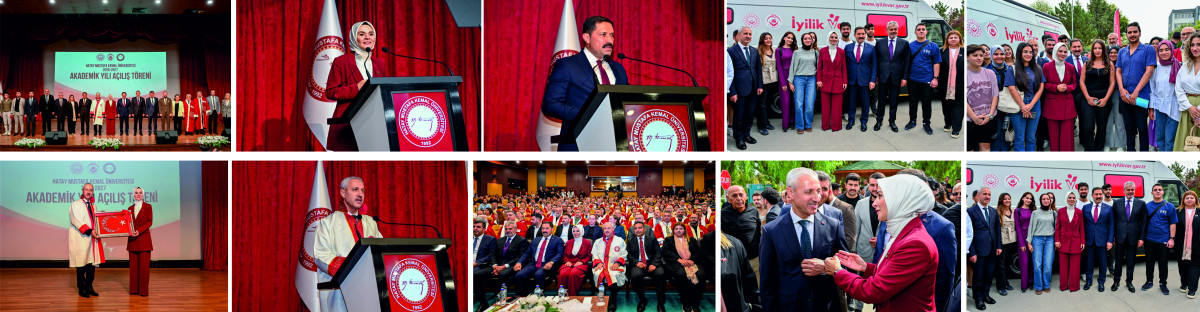 HMKÜ’de AKADEMİK YIL TÖRENLE AÇILDI