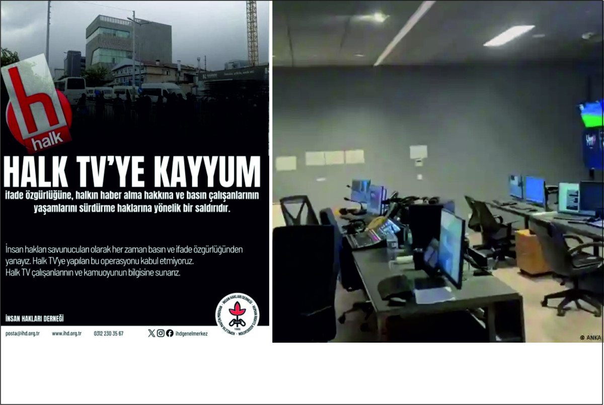 İfade Özgürlüğüne Ağır Darbe. İHD: HALK TV’YE KAYYUM ATANMASINI KABUL ETMİYORUZ!