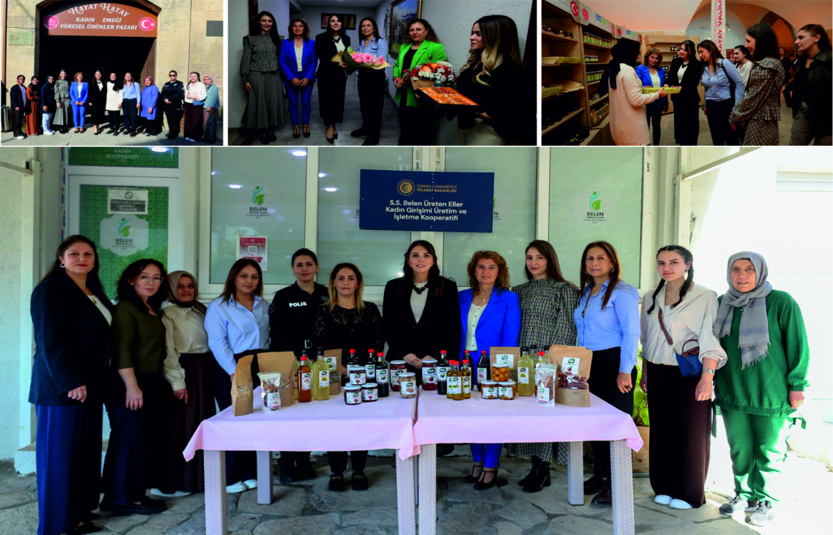 BELEN KADIN GİRİŞİMCİ KOOPERATİFLERİNE ZİYARET!